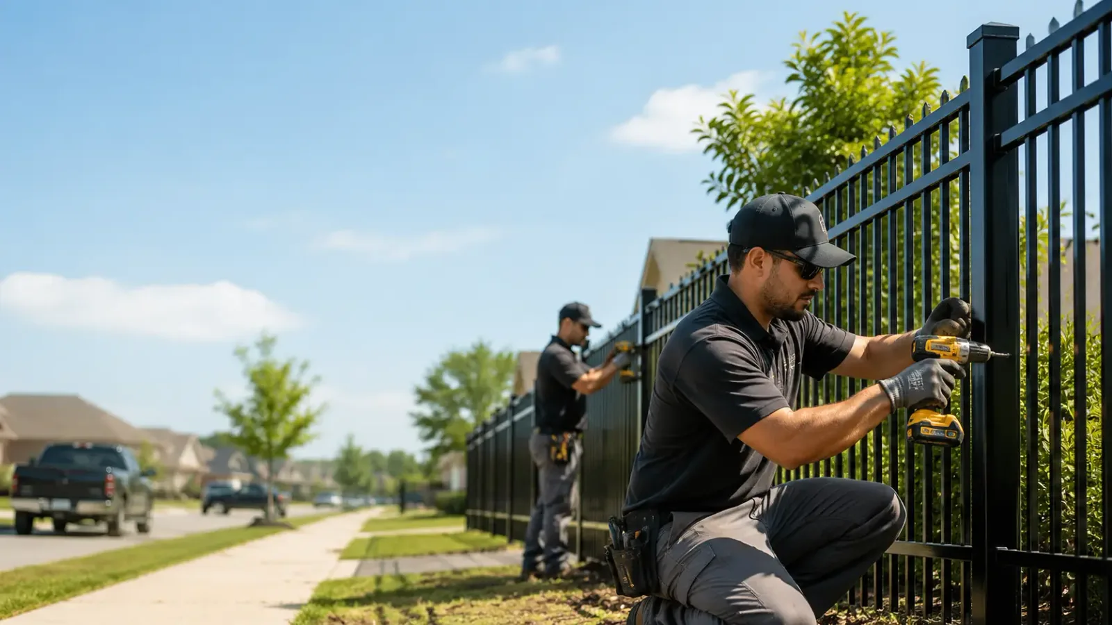 Metal Fence Installation in Mount Vernon, IN